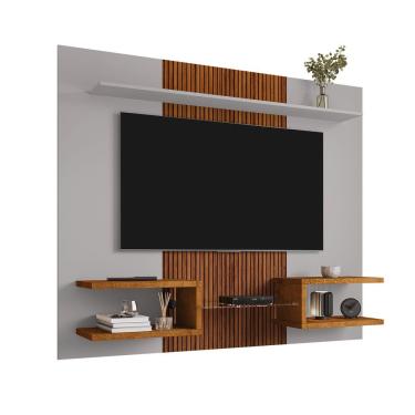 Imagem de Painel Atlas Off-white Com Naturalle Com Ripado - Bechara