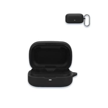 Imagem de Capa para fones de ouvido sem fio B&O Beoplay Eleven 2024 com cancelamento de ruído ativo híbrido, protetor de silicone macio, portátil, resistente a arranhões, com kit de limpeza, mosquetão e cordão