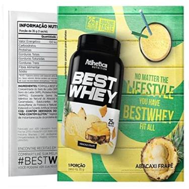 Imagem de Best Whey Sachê (35G) - Sabor Abacaxi Frape, Atlhetica Nutrition