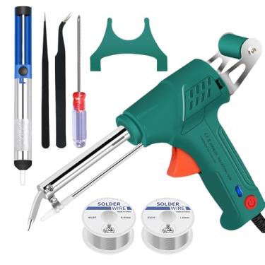 Imagem de Soldador portátil, kit de soldador manual com fio de estanho | Tocha de solda multiprocesso portátil com núcleo de fluxo para uso industrial