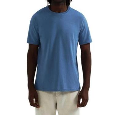 Imagem de Camiseta Masculina Hering MC Regular Azul Claro - 201A5HEN-Masculino