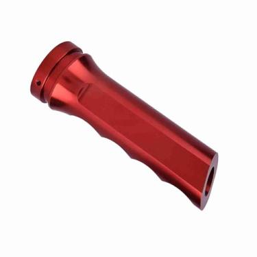 Imagem de AYNEFY Capa de Freio de Mão, Protetor de Manga de Freio de Mão de Alumínio Com para a Maioria Dos Carros Manuais, Fácil Instalação, Acabamento Prateado (#01)