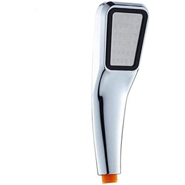 Imagem de YYBOES Chuveiro de cabeça de chuveiro filtro de chuveiro elétrico cabeça de chuveiro de alta pressão capa de chuveiro de banheiro economia de água alta pressão ABS plástico banheiro chuveiro de mão