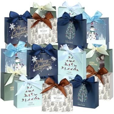 Imagem de Nimbbex 24 peças de sacolas de presentes de Natal