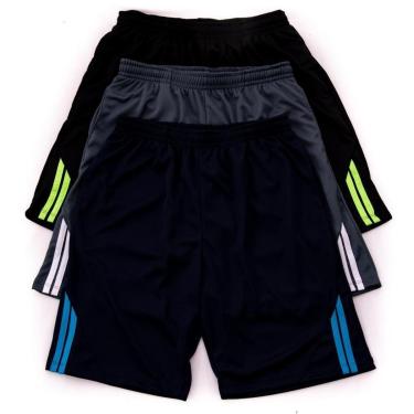 Imagem de Kit 3 Bermuda OxSilver Helanca Masculino-Masculino