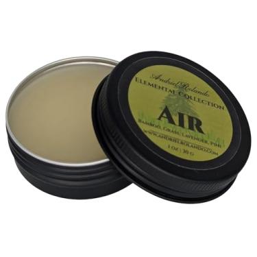 Imagem de Andriel Rolando Colônia sólida Elemental Air para homens - Tamanho de viagem de 28 g - Ingredientes naturais - Fragrância Spring Breeze - Aloe Vera, cera de abelha e fragrâncias