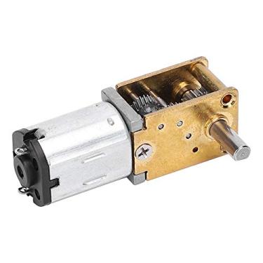 Imagem de AYNEFY Motor Dc, Motor de Engrenagem de Metal Mini de Redução para Robótica Diy e Drones Com Tecnologia Escova Dc e Velocidade de 16rpm Em 3v (CC3V 30RPM)