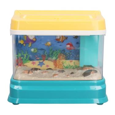 Imagem de Cryfokt Brinquedo de Tanque de Peixes de Aquário Elétrico Artificial Com Música e Luzes para Brincadeiras Interativas Infantis, Ligação entre Pais e Filhos, Material Seguro, Adequado para Decoração