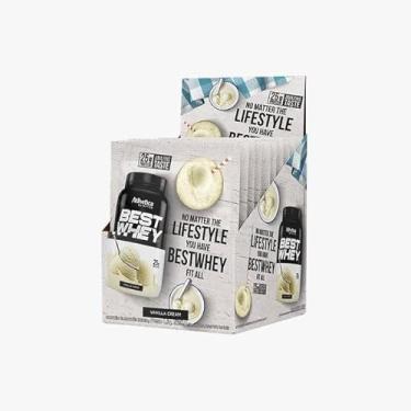 Imagem de DISPLAY BEST WHEY 15 SACHES VANILLA CREAM - ATLHETICA