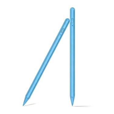 Imagem de Caneta Stylus para iPad 11/10 2025-2018, pacote com 2 canetas Stylus Pencil Palm Rejeição, sensibilidade de inclinação para iPad A16/11/10/9/8/7/6th, Pro 32.8 cm/27.9 cm/33.0 cm M5/M4, Air 3/4/5/M3/M2