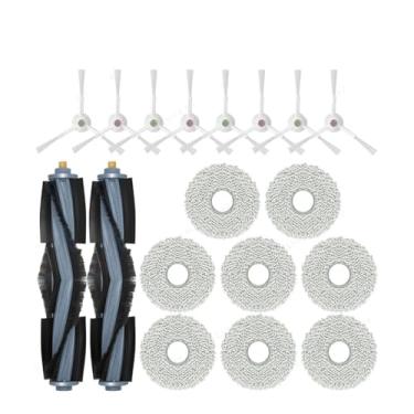 Imagem de Compatible Compatible With Yeedi Floor 3 Station Robot Vacuum Cleaner Spare Parts Accessories Main Side Brush Mop Rag Cloth(Set A)