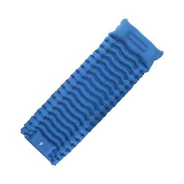 Imagem de Colchão Inflável de Camping WESTTUNE - Grosso, com Travesseiro e Bomba