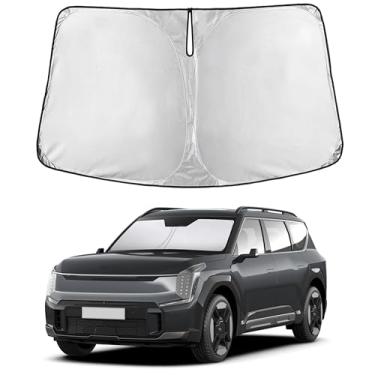 Imagem de EcoNour Bloqueador de calor de para-brisa automático | Capa solar dobrável