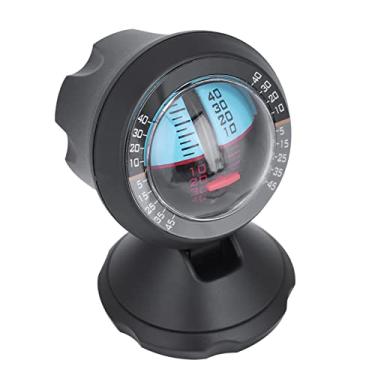 Imagem de Generic Medidor de Inclinação do Inclinômetro do Carro, Indicador de Inclinação ângulo de Resposta Rápida para Segurança Rodoviária, Fácil de Transportar Decoração Interior Carro