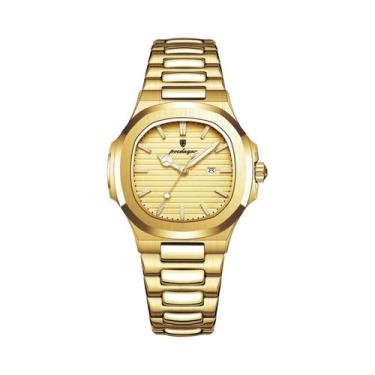 Imagem de Relógio De Pulso Feminino À Prova d'Água Com Data Luminosa POEDAGAR Em