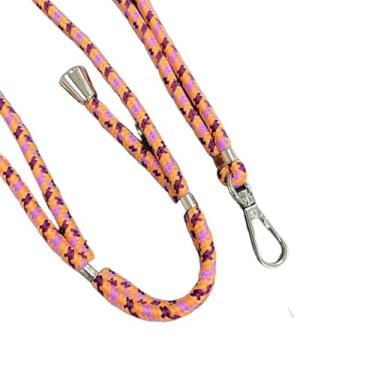 Imagem de Cordão de pescoço anti-perda para chaveiro, alças longas para celular, universal ajustável, cordão transversal para telefone masculino e feminino (12)