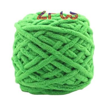 Imagem de Fio De Poliéster Macio E Grosso (2 Peças) Para Tricô Manual, Crochê, C