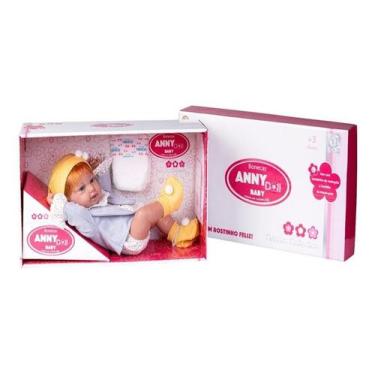 Imagem de Boneca Anny Doll Ruiva Cotiplás, Amarelo