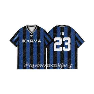 Imagem de Camiseta Masculina Oversize Kpop Stay Karma Álbum Fãs Felix Bangchan H