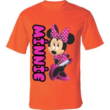 Imagem de Camiseta  Minnie fornecedor M&M Presentes Personalizados, Laranja, GG