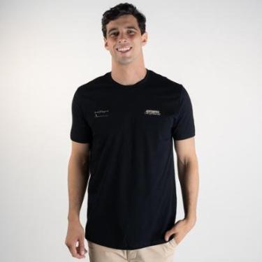 Imagem de Camiseta Acostamento Wolf Club Preta-Masculino