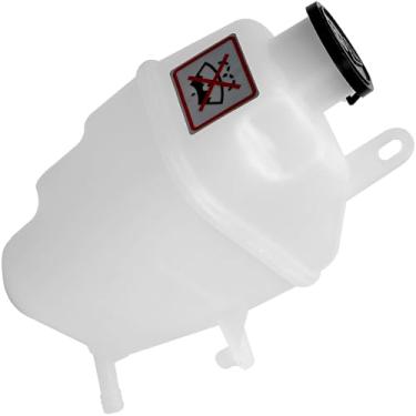 Imagem de Tanque de expansão do radiador do reservatório de refrigerante do motor 603-330 com tampa compatível com Mini Cooper 2002-2008 1,6L, tanque de transbordamento do reservatório de refrigeração,