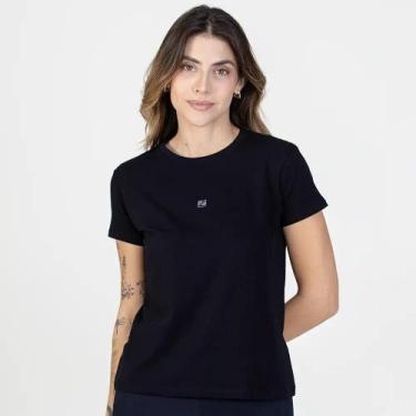 Imagem de Baby Look Casual Comfort Zeiq Preta, GG