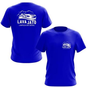 Imagem de Camiseta Lava Jato - Estampa Norte, G2, Azul royal
