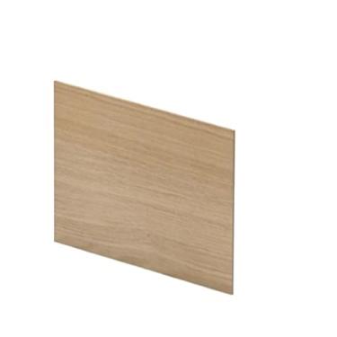 Imagem de Estante de madeira maciça de carvalho branco, armário de parede de prateleira de madeira de armazenamento (cor: carvalho, tamanho: A3 adicionar 39,5 x 28 x 120 cm) (painel traseiro de carvalho 39,5 x