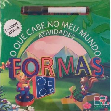 Imagem de Todo lo que cabe en mi mundo - Actividades Escribe e Apaga (Formas) - 