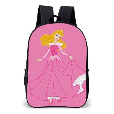 Imagem de Mochila Infantil Escolar Simples Menina Princesa Adormecida - Use Nerd