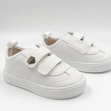 Imagem de tenis infantil menino Batizado Pimpolho Sapatinho Casual S Cadarço bra