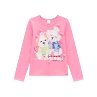 Imagem de Blusa Infantil Em Cotton Infanti Ref 63374-Feminino