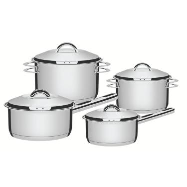 Imagem de Jogo De Panelas Aço Inox Solar 4 Peças Tramontina