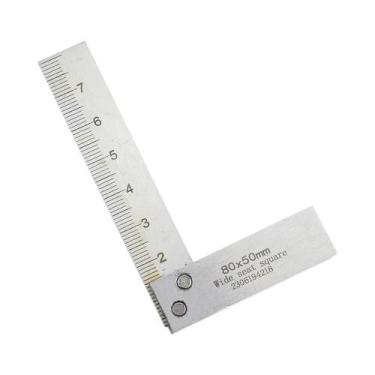 Imagem de Esquadro De Precisão Em Aço Retificado 63x40mm 160x100mm Para Maquinis