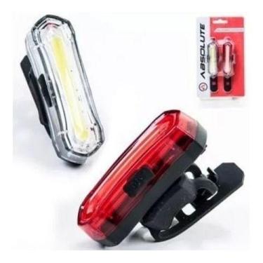 Imagem de Farol Lanterna Pisca Led Bike Absolute Jy-6055 Usb (par)