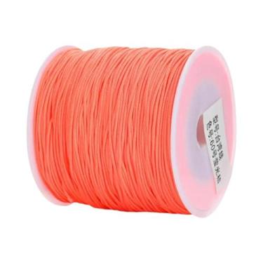 Imagem de Fio De Nylon De 0,8mm Em 28 Cores, 100m/Rolo Para Acessórios De Artesa