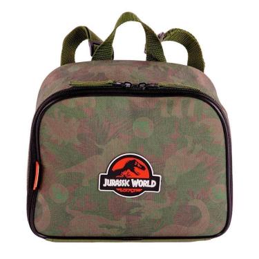 Imagem de Lancheira Sestini Escolar Jurassic Rivals Plus Verde-Unissex