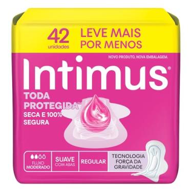 Imagem de Absorvente Intimus Toda Protegida Dia Suave Com abas - 42 un