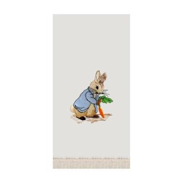 Imagem de Stxy's Guardanapos de papel Coelhinho da Páscoa - Toalhas de mão descartáveis de cenoura para banheiro Peter Rabbit guardanapos decorativos de jantar para decoupage, chá de bebê