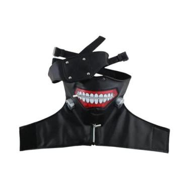 Imagem de Máscara Kaneki Ken Tokyo Ghoul Acessório De Fantasia De Halloween Prot