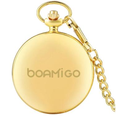 Imagem de Relógio De Bolso Masculino Vintage Original Quartz Antigo-Masculino