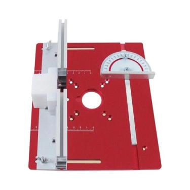 Imagem de Conjunto De 3 Placas De Inserção De Alumínio Para Mesa De Tupia, Placa