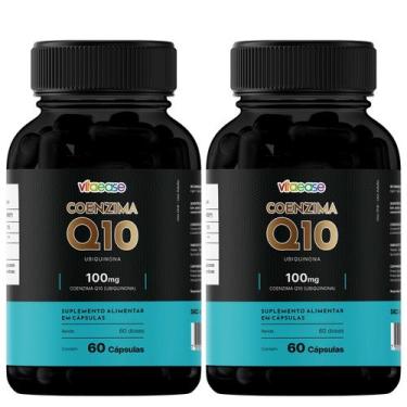 Imagem de CoQ10 100mg Vitaease  Suplemento Alimentar  60 Cápsulas, Coenzima Q10 