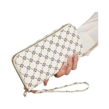 Imagem de Carteira Multifuncional De Grande Capacidade, Clutch Estilosa Com Esta
