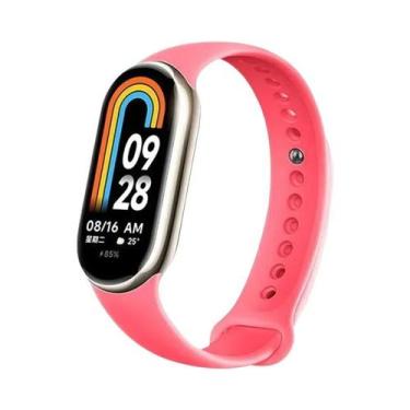 Imagem de Pulseira De Silicone Para Xiaomi Mi Band 8 NFC, Substituição De Pulsei