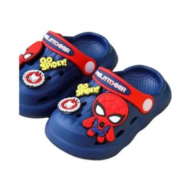 Imagem de Sandálias De Verão Marvel Spider-Man Para Meninos, Chinelos Infantis, 