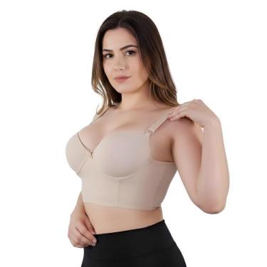 Imagem de Sutiã Estilo Cropped Com Barbatanas Não Enrola - Fanáticos Por Cintas,