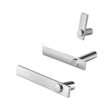 Imagem de Kit De Acessórios Para Banheiro Aço Inox Alto Brilho 2030PM Patmos - G