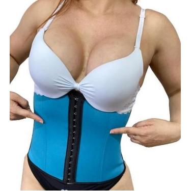 Imagem de Cinta Modeladora Fitness 4 Barbatanas Redutora Neoprene - C09 - Fanáti